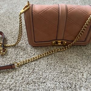 Rebecca Minkoff Quilted Salmon Pink Bag